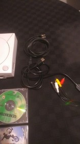 Sega Dreamcast  Console Bundle Games Lot Tested and Working