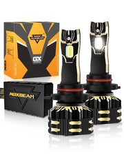 For Jeep Cherokee 2014 2015 Auxbeam Gx 9012 Led Headlights Bulbs 6500k 25000lm