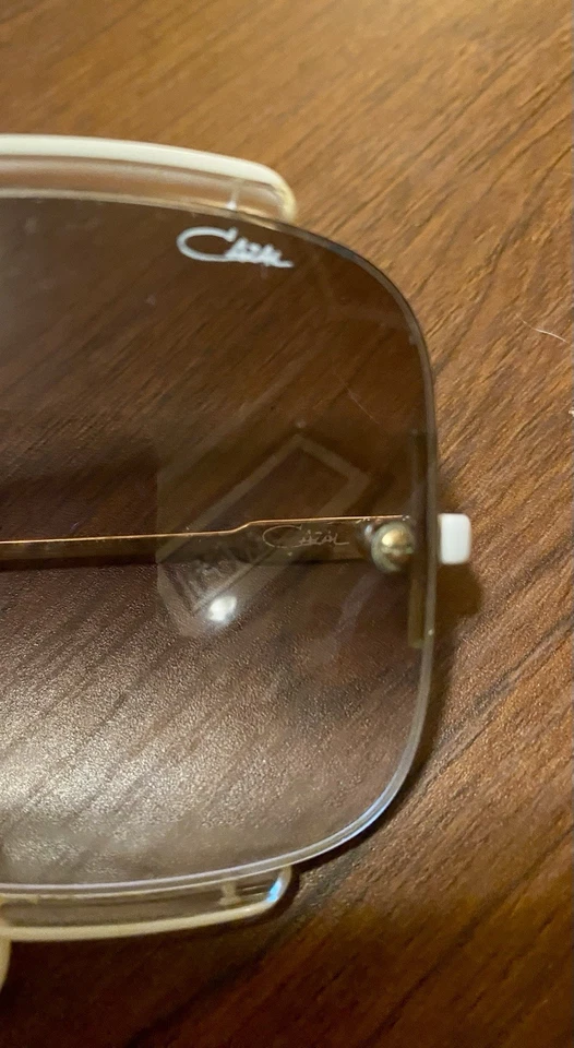 Vintage CAZAL Oversized Sunglasses Multicolor Rim Germany Excellent Condition - Image 3 of 4