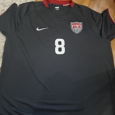 2008 USA Clint Dempsey soccer jersey Gray Size XXL USMNT Nike