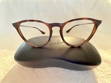 RAY-BAN ERIKA RB4171 865/13 TORTOISE ROUND  FRAMES ONLY  54-18-145 WITH CASE 