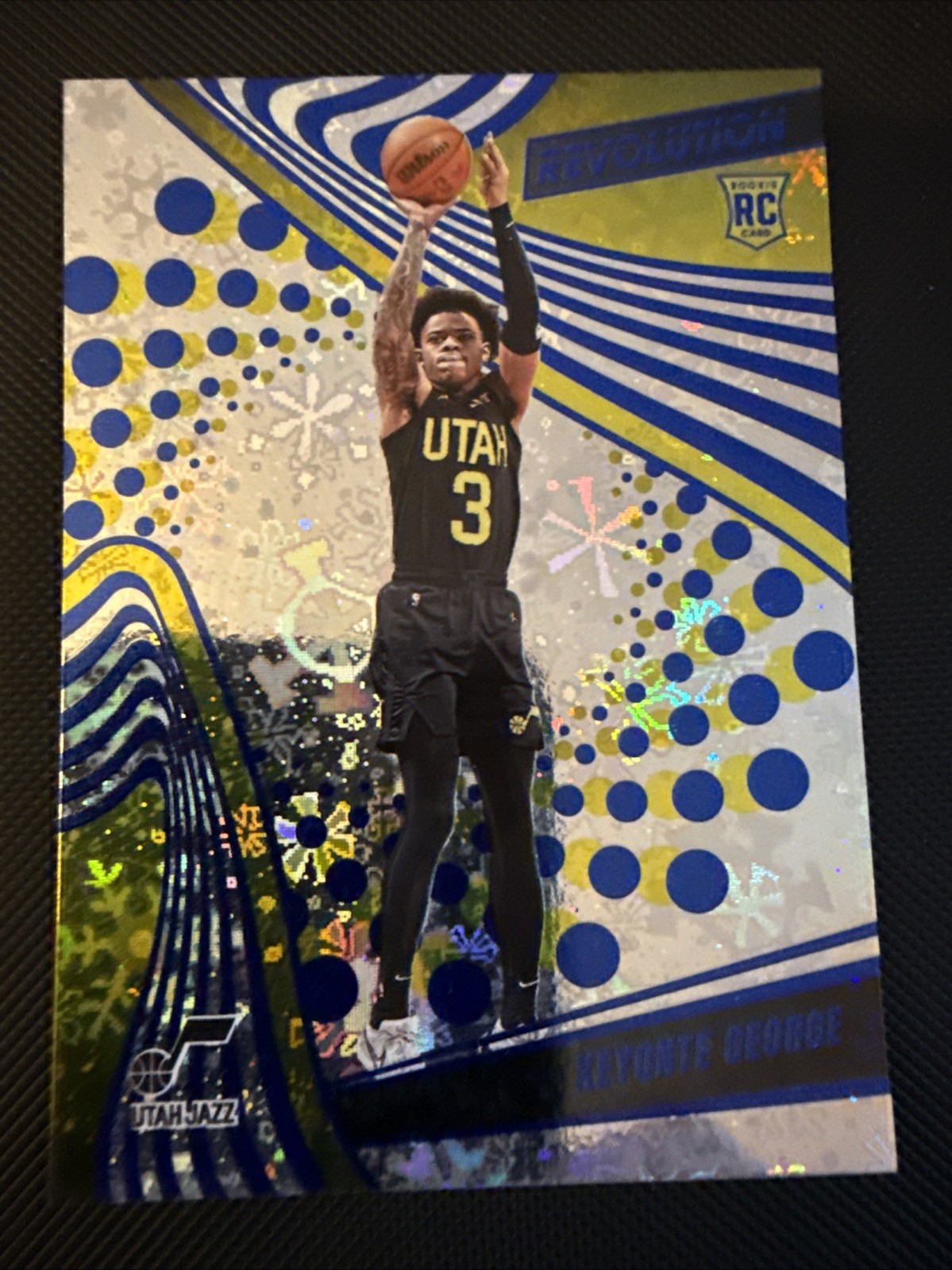 Keyonte George #118 Revolution Winter NBA Basketball 2023-24 Utah Jazz RC