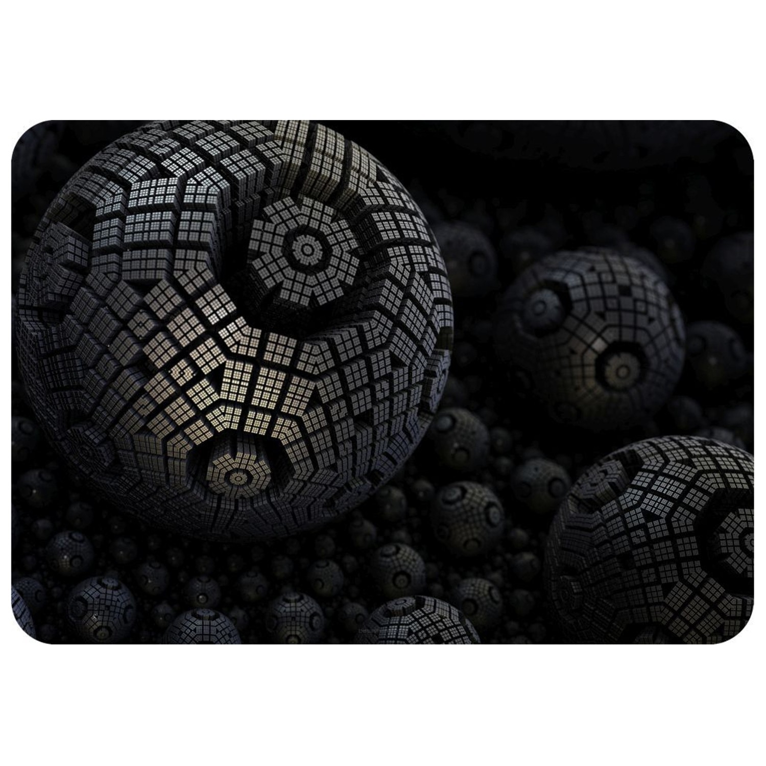Tapis de bureau en feutre minimaliste pour organiser votre espace de télétravail
