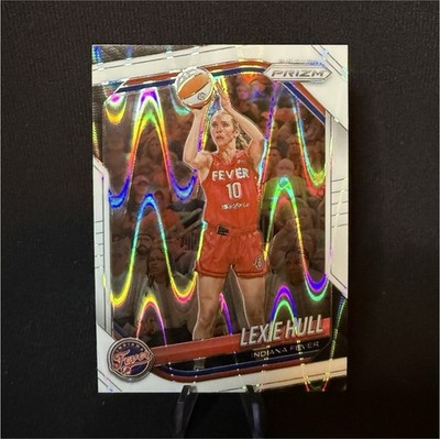 Panini 2025 Prizm WNBA Lexie Hull White Seismic Prozm #51 Basketball Card