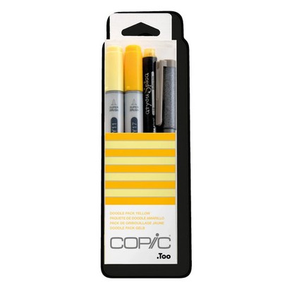 1 bis 10x COPIC Marker ciao, 4er Set ''Doodle Pack Yellow'' - SPARE BIS ZU 49%