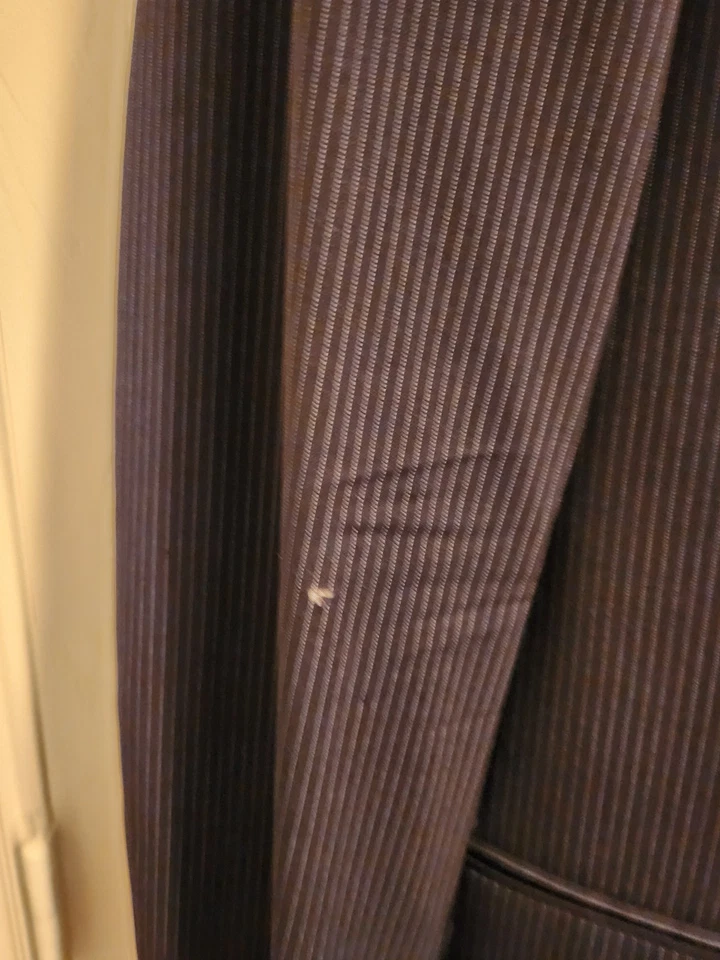 Hugo Boss Black Label Suit Einstein/Sigma Striped 44 Long 36x32 100% VIRGEN WOOL - Image 2 of 4