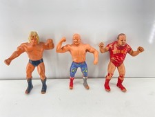 🤼 WWF LJN Wrestling Figure Lot ~  Valentine, The Iron Sheik, Volkoff (Lot of 3)