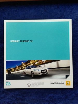 Renault Fluence Z.E. Prospekt 12.2011