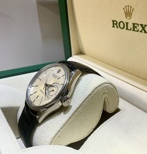 Rolex Cellini Date 18K White Gold 39MM Men’s Watch Ref. 50519 3