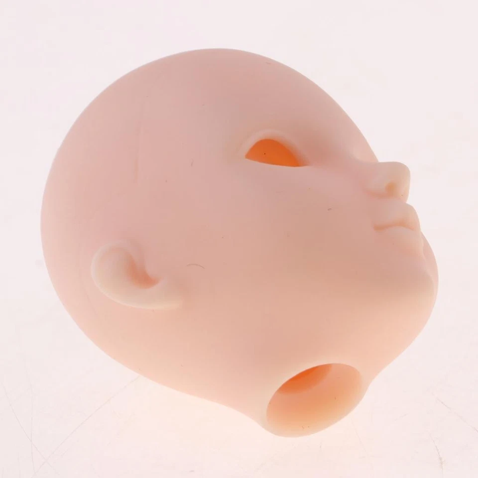 1/6 realistica testa bambola senza occhi per bjd xinyi corpo bambola accessori - Immagine 2 di 4