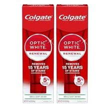 Colgate Optic White Pro Series Brilliant Shine Toothpaste 3 oz (Lot of 2)