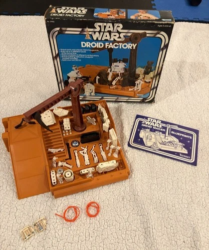 Droid Factory W/ Box Star Wars 1980 Kenner Vintage Playset Near Complete!