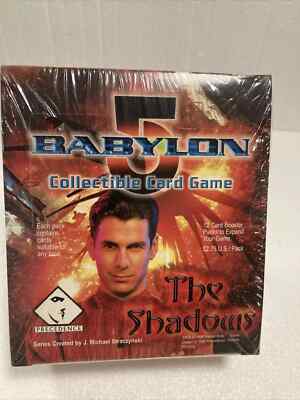 Babylon 5 Collectible Card Game CCG The Shadows Booster Box New Factory Sealed