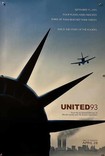 UNITED 93 Original One Sheet Movie Poster - 2006