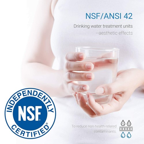 NUOVO Filtro di ricambio EcoAqua EFF-6013A, compatibile con GE MWF Smart Water. - Foto 7 di 9