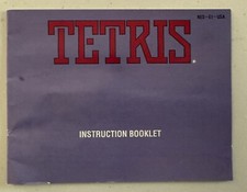 NES Tetris instruction manual Nintendo