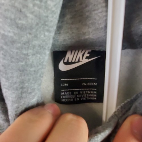 NIKE Hoodie Sweatshirt & Joggers Sweatpants 2 Pc Fleece Set Sz 12M NEW NWT - Picture 9 of 17