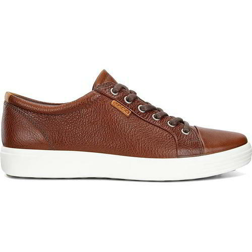 ECCO Mens Soft 7 Trainers - Brown