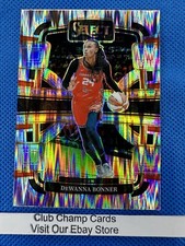 2024 #48 DeWanna Bonner Panini WNBA Select Concourse Silver Flash Prizm Sun