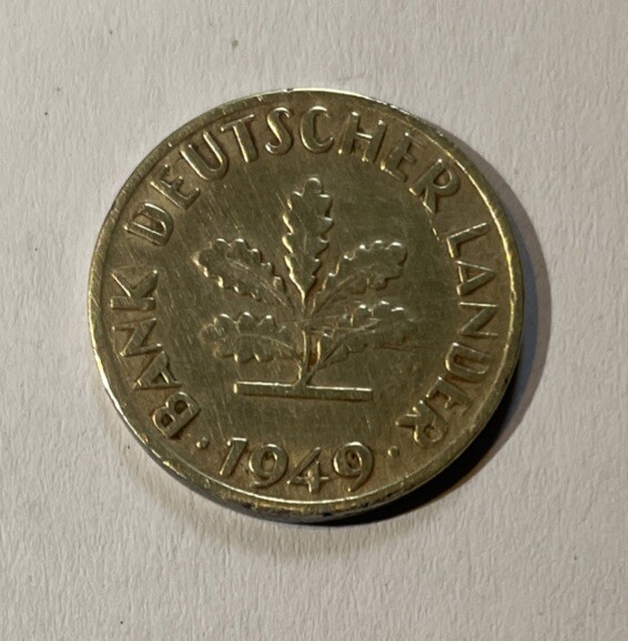 10 Pfennig Bank Deutscher Länder 1949 Wert 10 Pfennig Bank Deutscher Länder 1949 D | eBay.de