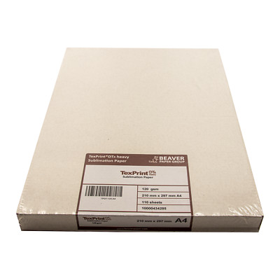 Sublimationspapier Transferfolie DIN A4 - 110 Blatt TexPrint-DTR