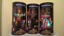 Babylon 5 - 3 New Ltd. Ed. Collector's Series Figures G'Kar Cpt. Sheridan Delenn