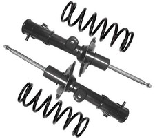 2x NK Fahrwerksfeder+Stoßdämpfer vorne links rechts für Toyota Yaris _P9_