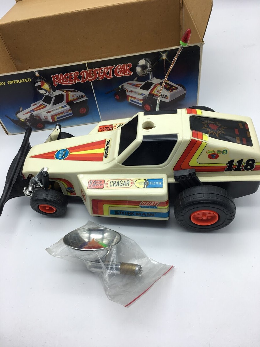 VINTAGE# RARE DESERT CAR TAMIYA HUSTLER RC BUGGY BATTERY OPERATED