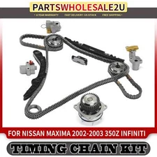 13pcs Engine Timing Chain Kit for INFINITI FX35 G35 I35 M35 350Z Nissan Murano