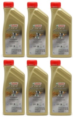 Castrol Edge Professional Longlife III Fluid Titanium 5W-30 6x 1l = 6 Liter