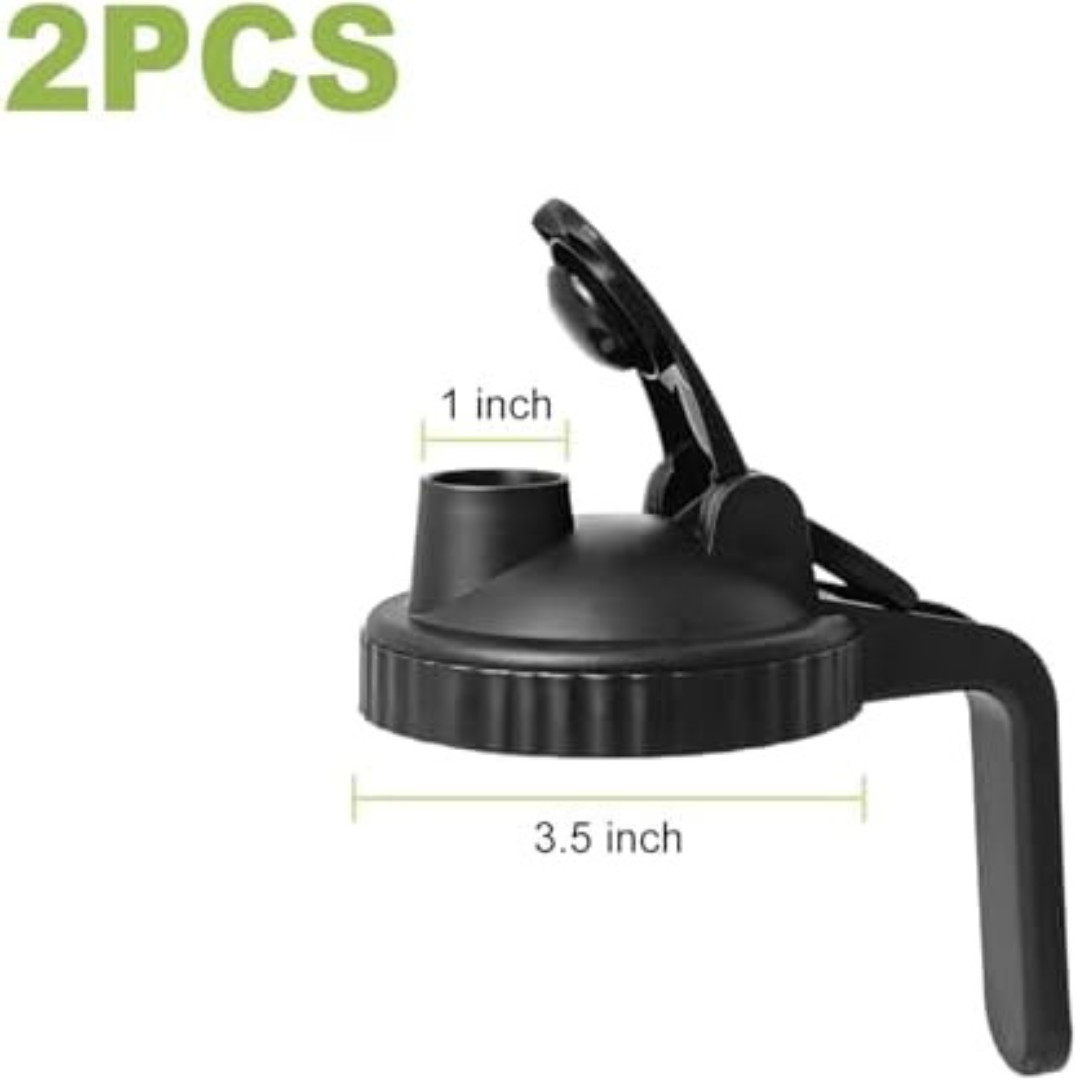 2PACK Mason Jar Pour Spout Lid Wide Mouth Mason Jars Mason Jar Pitcher Flip Cap