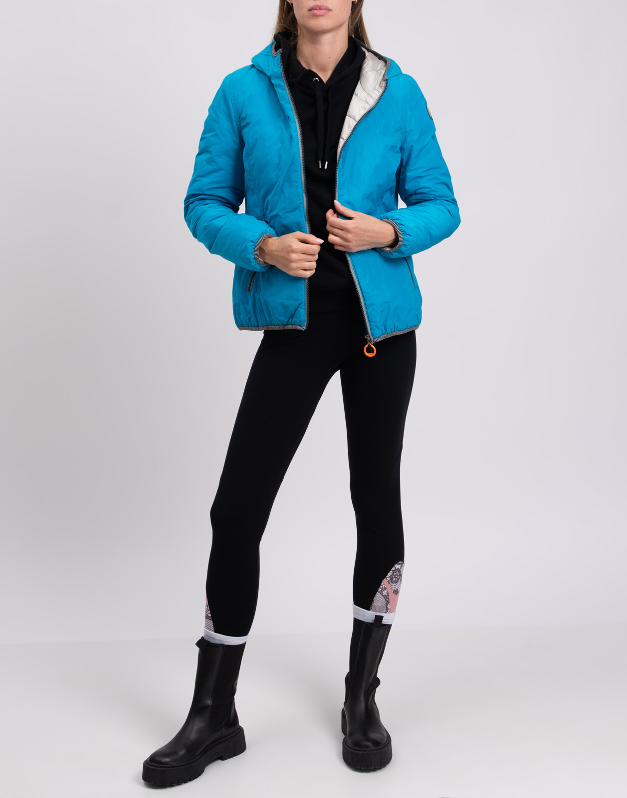 ALTRA Giacca CRUST REVOLUTION taglia M imbottita polsini elasticizzati trapuntata full zip con cappuccio