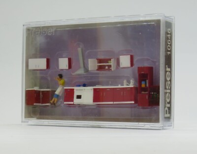 Preiser 10646 HO SCALE Küchenszene FIGURENSET