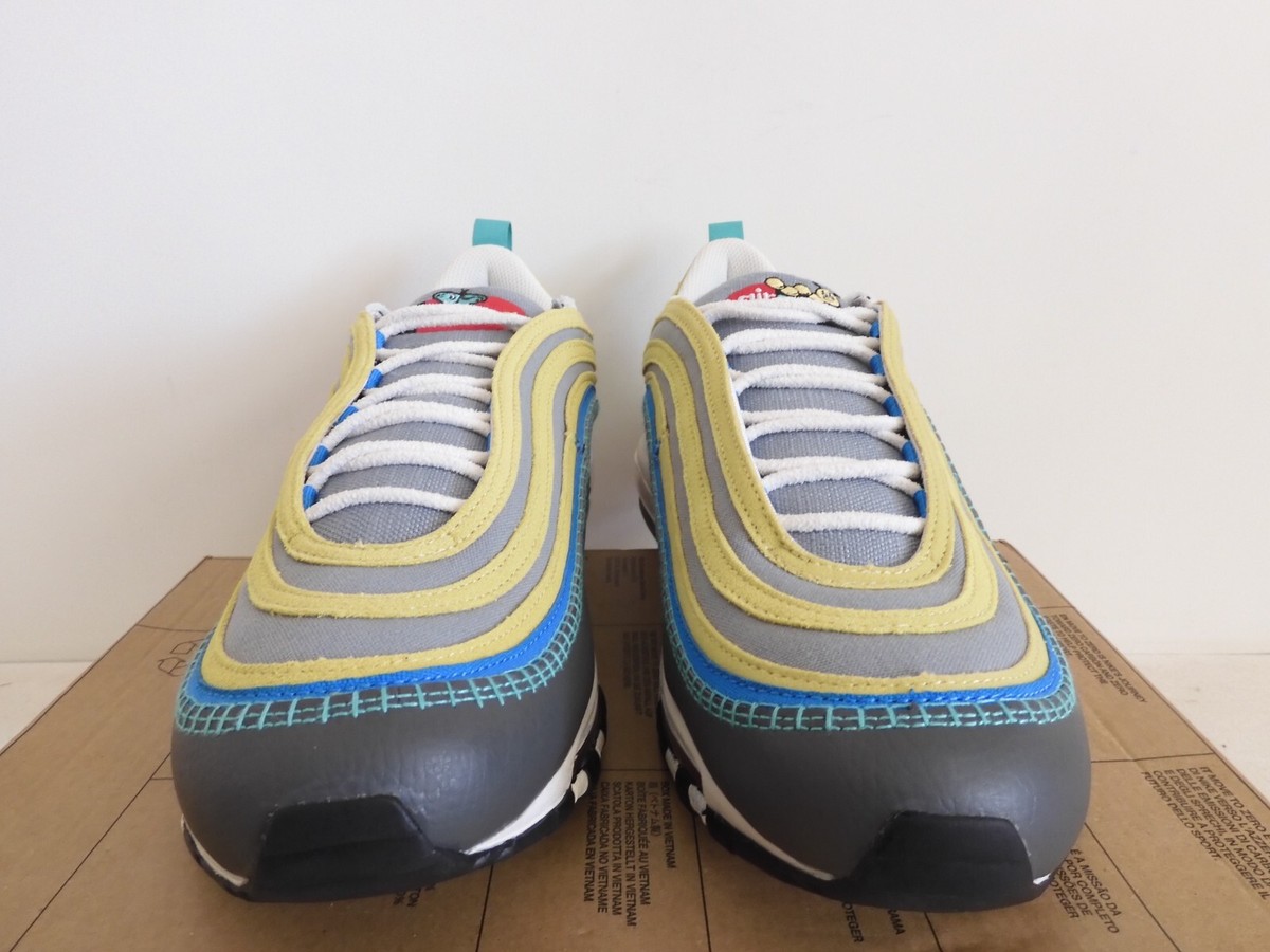 Nike Air Max 97 Se Air Sprung Iron Grey-Phantom Mens Sz 10.5
