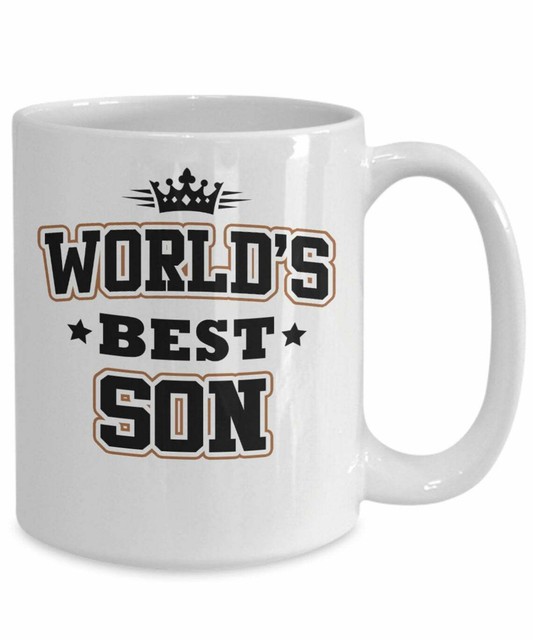 Worlds Greatest Son Mug Gifts For Sons, Best Son in The World, Funny