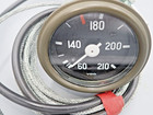 VDO Fernthermometer Temperatur Manometer 210° 60mm Kapillarrohr 4,8 m M10 Deutz