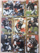 1991 Action Packed Los Angeles Raiders Complete Team Set! Bo Jackson ++