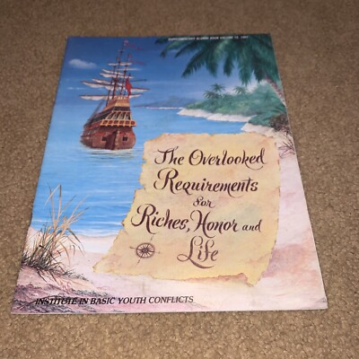 The Overlooked Requirements For Riches, Honor And Life Booklet Inst. Basic YC