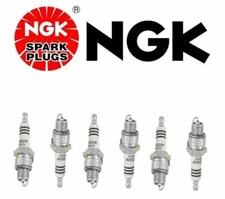 For Set of 6 Pre-Gapped Spark Plugs NGK Iridium IX Resistor BPR6HIX/4085