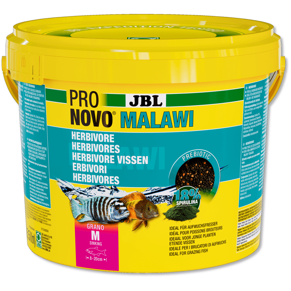 JBL PRONOVO MALAWI GRANO M FISH FOOD LAKE MALAWI CICHLID GRANULE