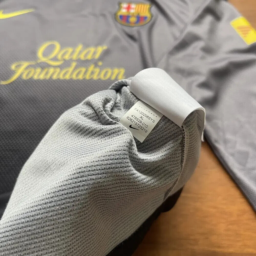 Nike FC Barcelona V. VALDES ゴールキーパーシャツ 2009-10 Barcelona GK Shirt V.Valdes #1 - 6/10 - (L.Boys)