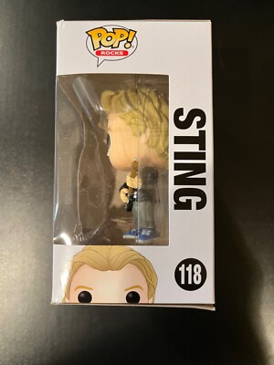 StingThe Police Funko Pop! Rocks #118- with protector | eBay