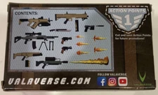 VALAVERSE ACTION FORCE 1:12 WEAPON PACK INDIA GUNS FITS 6" MARVEL LEGENDS FIGURE