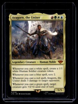 2023 MTG Aragorn, the Uniter LTR #192 | eBay