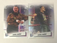 Angel Garza Card Lot 2021 WWE Topps Chrome Image Variation & Base