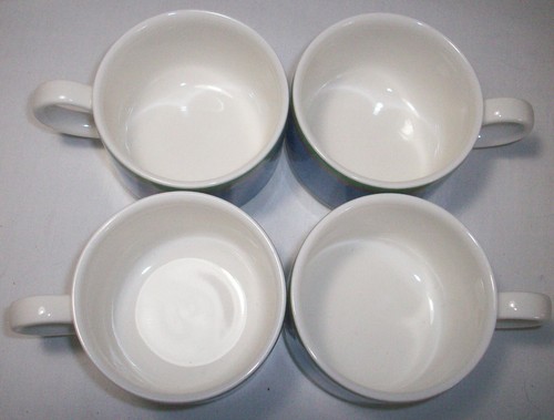 Villeroy & Boch : EASY LINEA: 4 Demitasse Espresso Cup & Saucer Sets: EXC: NR - Picture 3 of 6