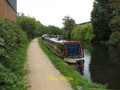 Photo 6x4 Take Five of Reading, narrowboat on Paddington Branch Canal Nor c2015
