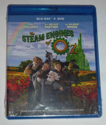 The Steam Engines Of Oz Blu-ray & DVD cartoon movie steampunk Ron Perlman NEW!