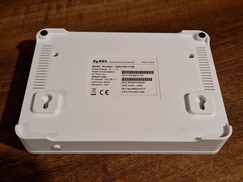 Zyxel AMG1302-T10B ADSL router - 第 2/3 張圖片