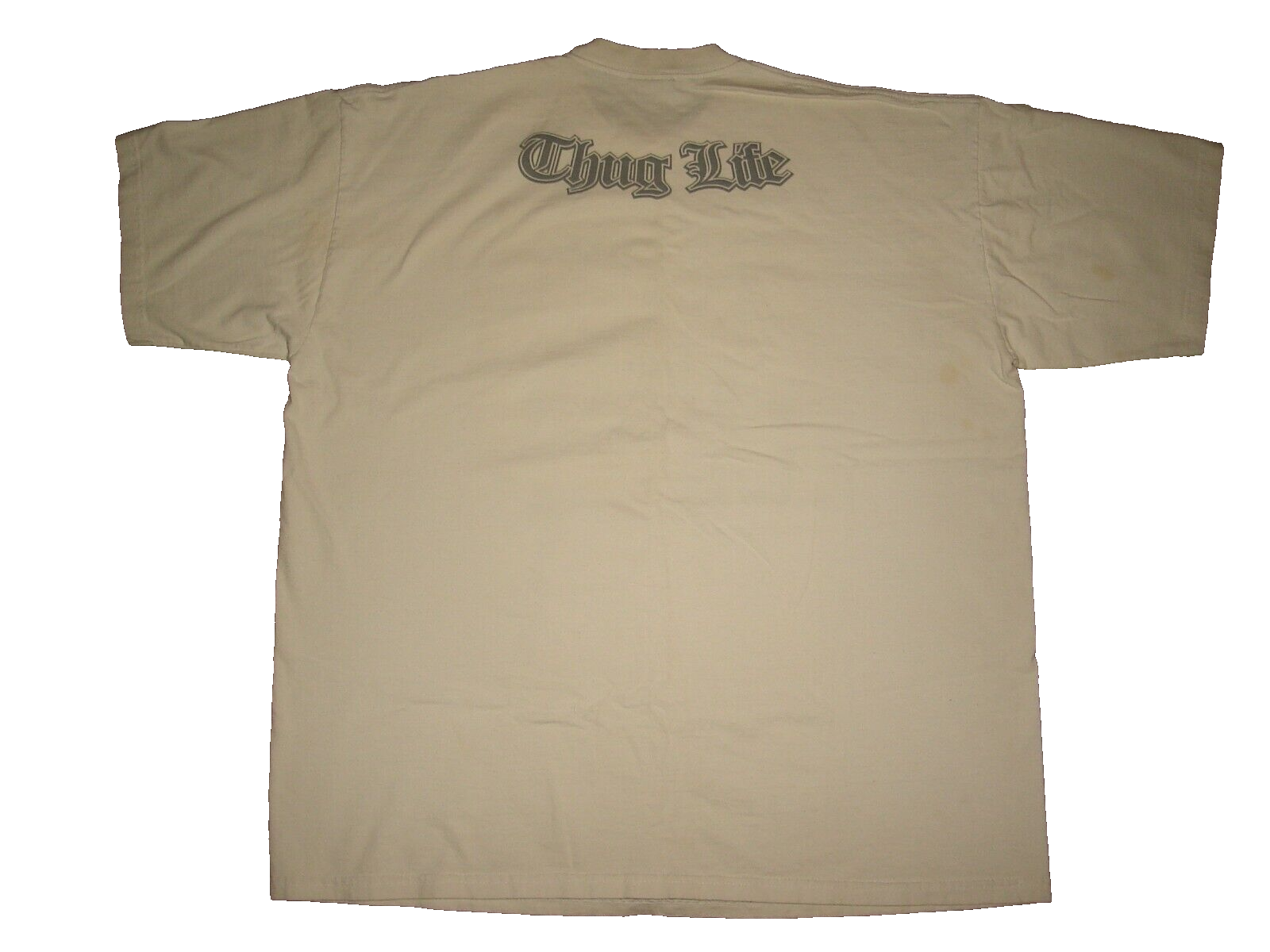 FILA RARA T SHIRT VINTAGE ANNI '90 RAP HIP HOP TUPAC 2PAC THUG LIFE XXL SHAKUR MAKAVELI